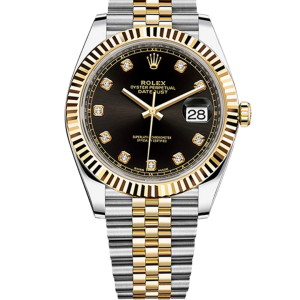ROLEX DATEJUST CRYSTALS SAPPHIRE QUARTZ - Image 1