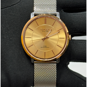 OMAX JAPAN QUARTZ VINTAGE RUST SILVER DC003 - Image 1
