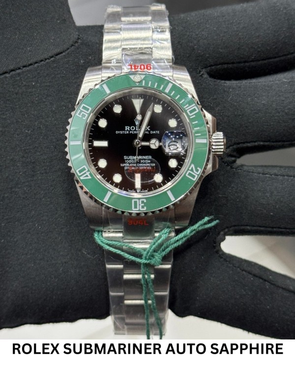 ROLEX SUBMARINER AUTO SAPPHIRE ROLEX SUBMARINER AUTO SAPPHIRE