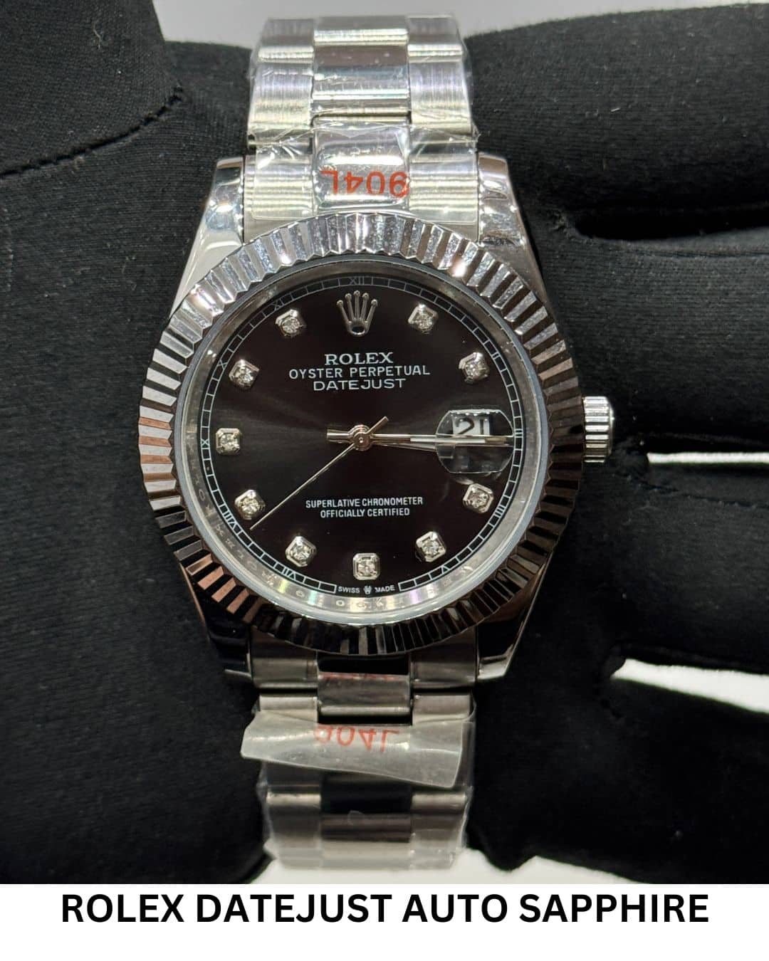 ROLEX DATEJUST CRYSTALS AUTO SAPPHIRE