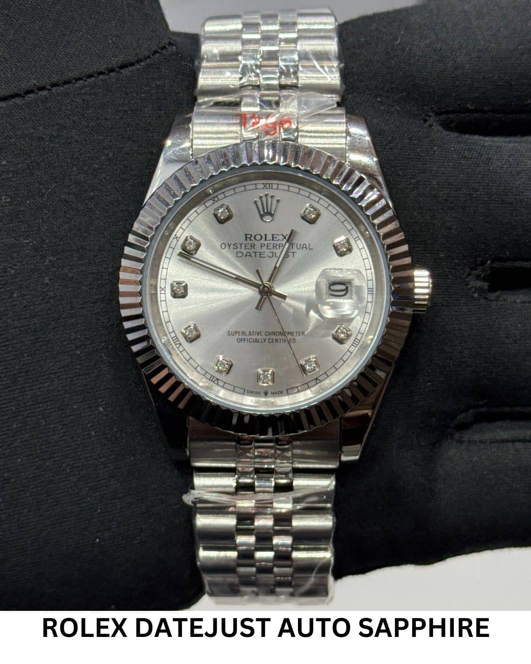 ROLEX DATEJUST CRYSTALS AUTO SAPPHIRE