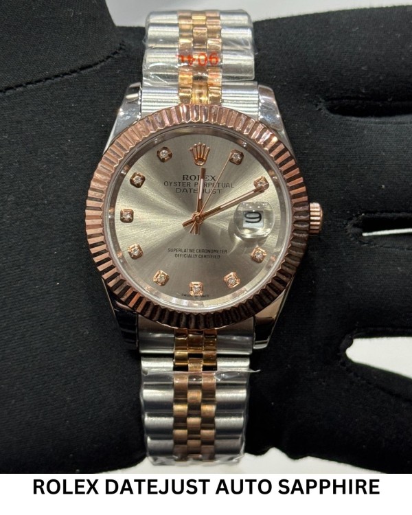 ROLEX DATEJUST CRYSTALS AUTO SAPPHIRE ROLEX DATEJUST CRYSTALS AUTO SAPPHIRE