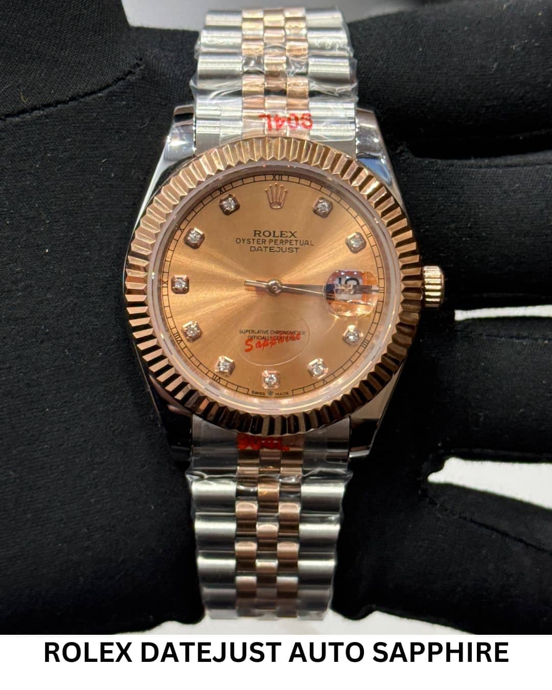 ROLEX DATEJUST AUTO SAPPHIRE