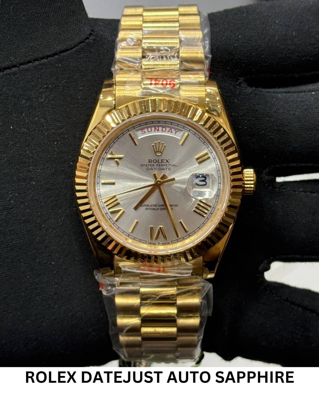 ROLEX DATEJUST AUTO SAPPHIRE