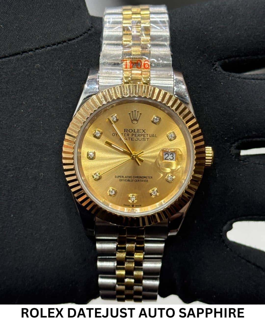 ROLEX DATEJUST AUTO SAPPHIRE