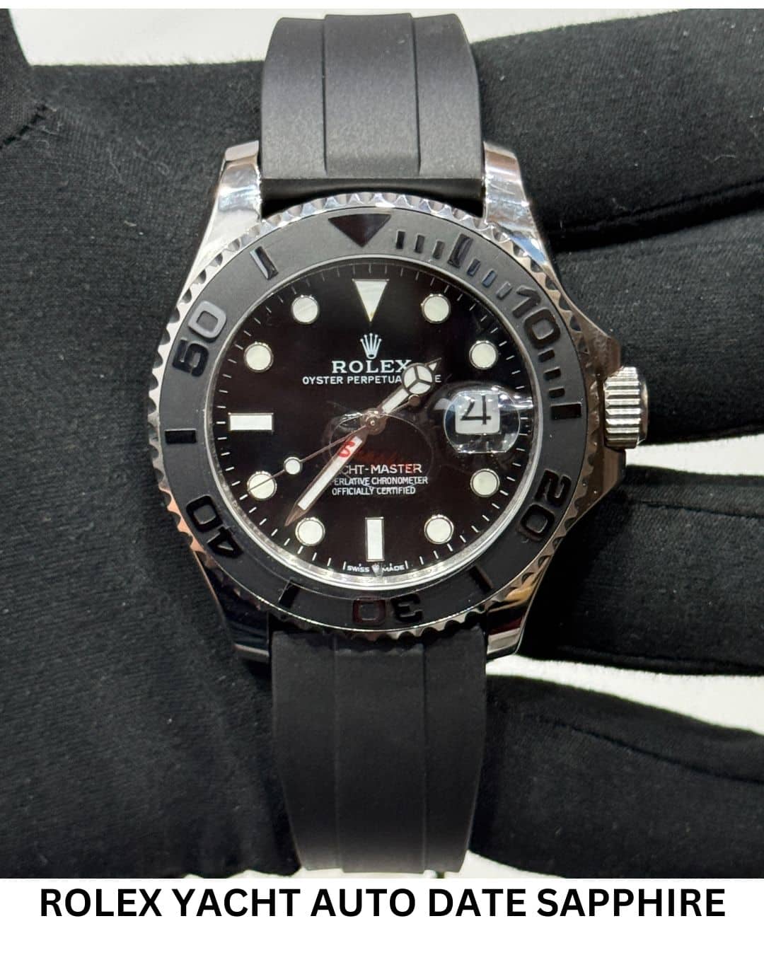 ROLEX YACHT-MASTER AUTO DATE SAPPHIRE