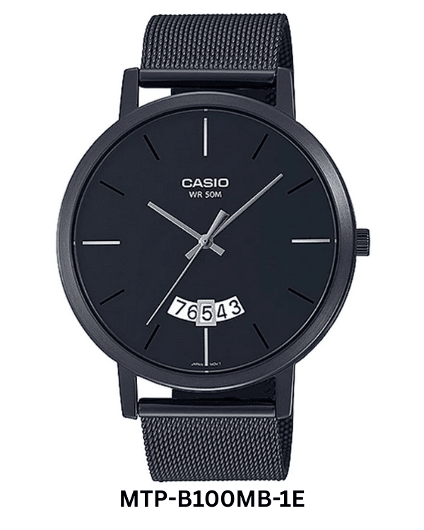 CASIO ANALOG MENS WATCH MTP-B100MB-1E