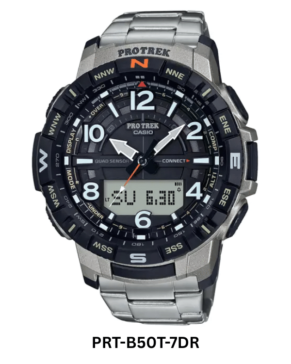 CASIO PROTREK MEN WATCH PRT-B50T-7DR CASIO PROTREK MEN WATCH PRT-B50T-7DR