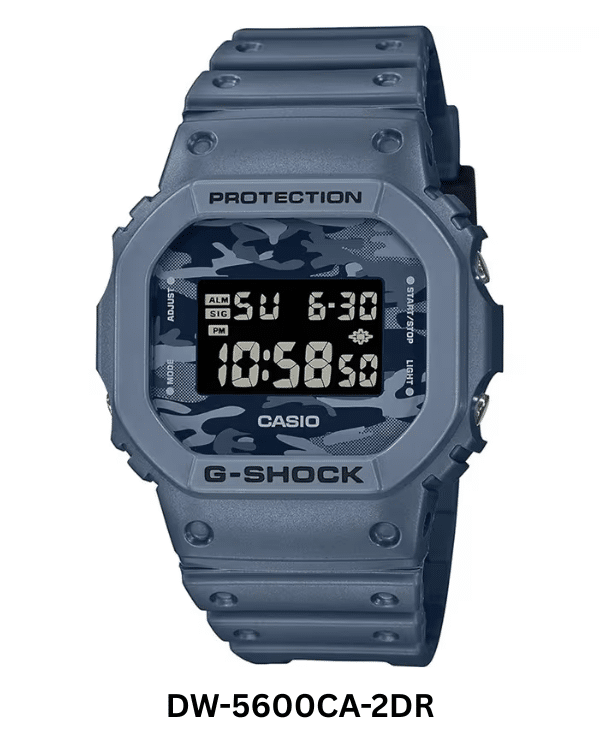 CASIO G-SHOCK DW-5600CA-2DR RESIN BAND MEN WATCH