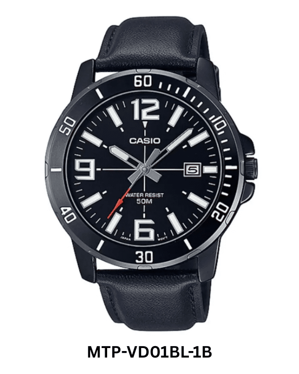 CASIO MTP-VD01BL-1B MEN’s WATCH