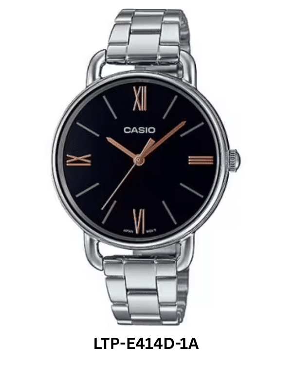 CASIO LTP-E414D-1A QUARTZ ANALOG WOMEN's WATCH
