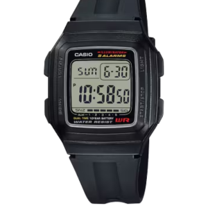 CASIO F-201WA-1A – DUAL TIME DIGITAL WATCH