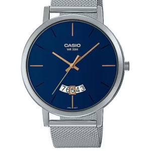 CASIO CLASSIC STAINLESS STEEL MESH QUARTZ MTP-B100M-2E MEN's WATCH