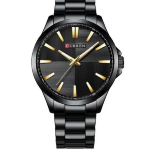 C8322M CURREN BLACK DIAL BLACK STAINLESS STEEL MEN'S WATCH - Image 1