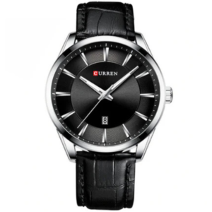 C8365M CURREN BLACK LEATHER CORPORATE MEN'S WATCH - Image 1