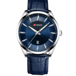 C8365M CURREN BLUE DIAL BLUE LEATHER STRAP MEN'S WATCH - Image 1