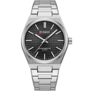 C8439M CURREN BLACK DIAL SILVER MEN'S WATCH - Image 1