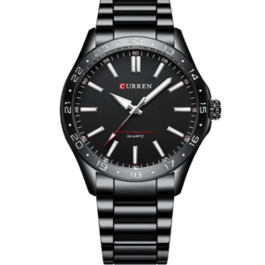 C8452M CURREN BLACK DIAL BLACK STAINLESS STEEL MEN'S WATCH - Image 1