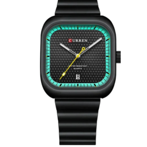 C8460M CURREN BLACK DIAL BLACK STAINLESS STEEL MEN'S WATCH - Image 1