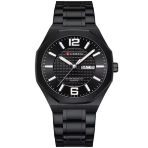 C8476M CURREN BLACK DIAL BLACK STAINLESS STEEL MEN'S WATCH - Image 1