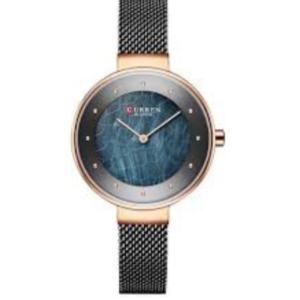 CURREN C9032 BLACK DIAL ROSE GOLD WOMEN’S WATCH - Image 1