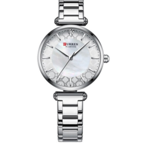 C9072L CURREN SILVER DIAL SILVER STAINLESS STEEL WOMEN'S WATCH - Image 1