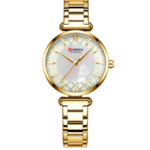 C9072L CURREN GOLDEN DIAL GOLDEN STAINLESS STEEL WOMEN'S WATCH - Image 1