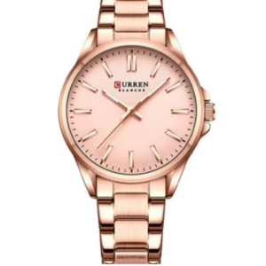 C9090L CURREN ROSEGOLD DIAL ROSEGOLD STAINLESS STEEL WOMEN'S WATCH - Image 1