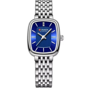 C9093L CURREN BLUE DIAL SILVER WOMEN'S WATCH - Image 1