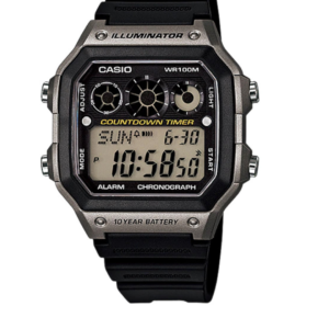 CASIO AE-1300WH-8A DIGITAL SPORTS WATCH WITH 10-YEAR BATTERY - Image 1