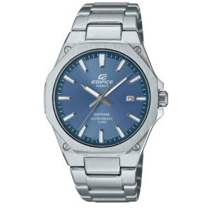 CASIO EDIFICE EFR-S108D-2AVUDF SAPPHIRE BLUE DIAL STAINLESS STEEL MEN'S WATCH - Image 1
