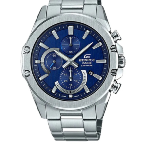 CASIO EDIFICE EFR-S567D-2AV SAPPHIRE CRYSTAL BLUE DIAL CHRONOGRAPH MEN'S WATCH - Image 1