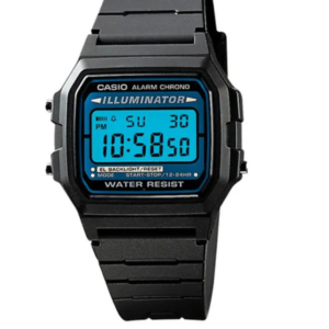 CASIO F-105W-1A ILLUMINATOR DIGITAL RESIN MEN'S WATCH - Image 1
