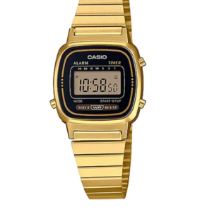CASIO LA670WGA-1D VINTAGE GOLD DIGITAL LADIES WATCH - Image 1