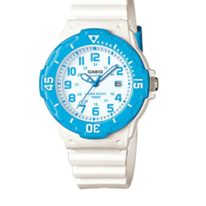 CASIO LRW-200H-2BV WHITE RESIN LADIES SPORTS WATCH - Image 1