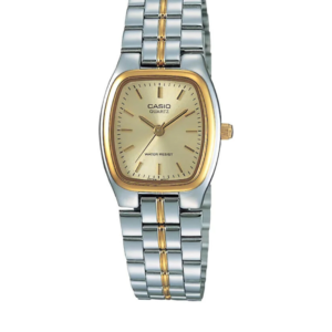 CASIO LTP-1169G-9ARDF LUXURY GOLD DIAL TONNEAU WOMEN'S WATCH - Image 1