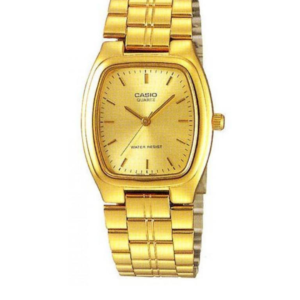 CASIO LTP-1169N-9ARD LUXURY GOLD DIAL STAINLESS STEEL WOMEN'S WATCH - Image 1