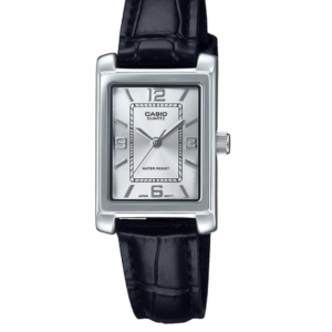 CASIO LTP-1234LL-7ADF LADIES CLASSIC WHITE DIAL LEATHER STRAP WATCH - Image 1
