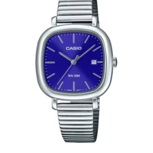CASIO LTP-B166D-2AV LUXURY BLUE DIAL STAINLESS STEEL WOMEN'S WATCH - Image 1