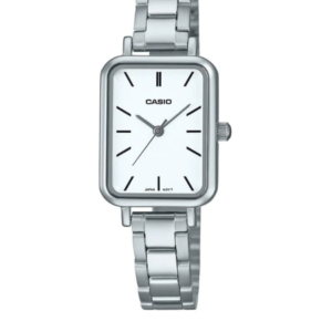 CASIO LTP-V009D-7EU SILVER STAINLESS STEEL LADIES WATCH - Image 1