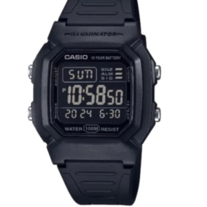 CASIO W-800H-1BV DIGITAL SPORTS WATCH WITH 10-YEAR BATTERY - Image 1