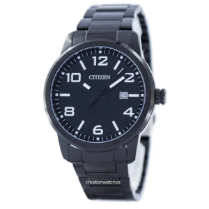 Citizen BL1025-53E Men’s Premium Dress Watch – Sleek Stealth All-Black Dial & High-Grade Matching Steel Bracelet - Image 1