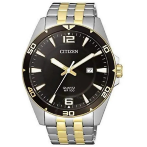 Citizen BI5059-50E Men’s Premium Dress Watch – Deep Black Dial with Luxury Two-Tone Case & Bold Black Bezel - Image 1