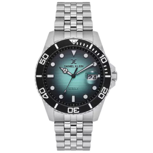 Daniel Klein DK.1.14029-5 Men’s Premium Dress Watch – Shaded Blue Dial with Solid Silver Steel Bracelet - Image 1
