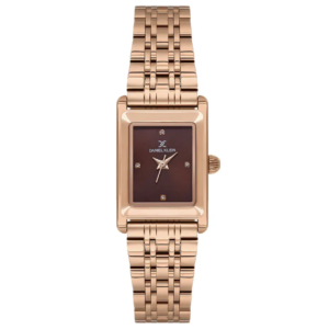 Daniel Klein DK.1.14108-5 Women’s Premium Dress Watch – Rose Gold Dial with Two-Tone Rose Gold & Silver Bracelet - Image 1