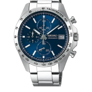 SEIKO SPIRIT SBTR023 BLUE DIAL CHRONOGRAPH QUARTZ MEN'S WATCH - Image 1