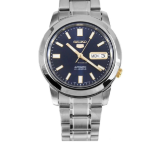 SEIKO 5 SNKK11K1 BLUE DIAL AUTOMATIC 21 JEWELS STAINLESS STEEL MEN'S WATCH - Image 1