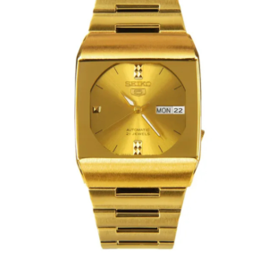 SEIKO SNY358J1 VINTAGE GOLD DIAL AUTOMATIC 21 JEWELS MEN'S WATCH - Image 1