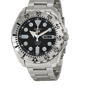 SEIKO SRP599J1 LUXURY SEIKO 5 AUTOMATIC 24 JEWELS MEN'S SPORTS WATCH - Image 1