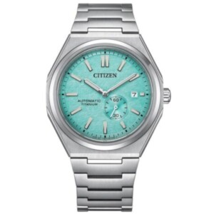 CITIZEN NJ0180-80M GENTS Watch – Zenshin Super Titanium Automatic with Light Blue Dial - Image 1